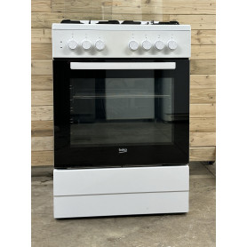 Cuisinière Mixte BEKO FSE63120DWS / 60 cm - 3253