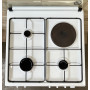 Cuisinière Mixte ELECTROLUX LKM648588W / 4 foyers - 3543