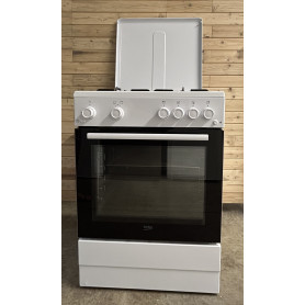Cuisinière Tout Gaz BEKO FBG6203WCS / 4 foyers - 3841